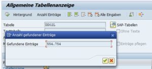 Übersicht über alle Tabellen in SAP ERP - Tipps & Tricks