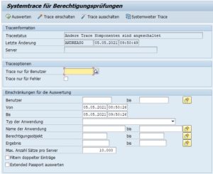 SAP Berechtigungstrace - Einfache Übersicht über Berechtigungen - SAP ...