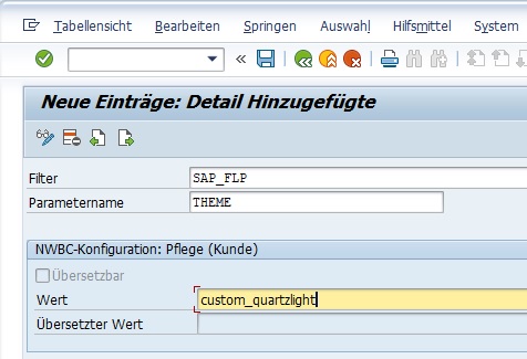 Eigene Theme-ID in SAP_FLP THEME Filter anlegen