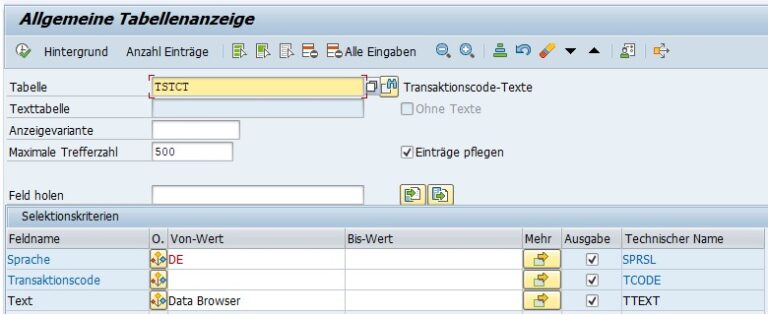 SAP-Transaktion suchen: Einfach die richtige Transaktion finden - Tipps ...